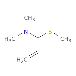 2-Propen-1-amine, N,N-dimethyl-1-(methylthio)-