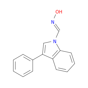 1H-Indole-1-carboxaldehyde, 3-phenyl-, oxime, (E)-