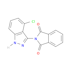 1H-Isoindole-1,3(2H)-dione, 2-(4-chloro-1H-indazol-3-yl)-