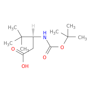 (S)-3-((叔丁氧基羰基)氨基)-4,4-二甲基戊酸