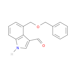 4-((Benzyloxy)methyl)-1H-indole-3-carbaldehyde