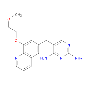 2,4-Pyrimidinediamine, 5-[[8-(2-methoxyethoxy)-6-quinolinyl]methyl]-