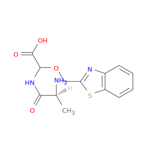 Glycine, N-L-alanyl-2-(2-benzothiazolylmethoxy)-