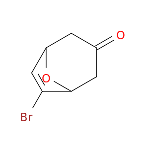 8-Oxabicyclo[3.2.1]oct-6-en-3-one, 6-bromo-