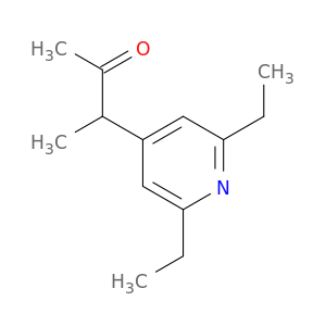 2-Butanone, 3-(2,6-diethyl-4-pyridinyl)-