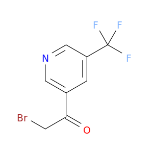 2-bromo-1-[5-(trifluoromethyl)pyridin-3-yl]ethanone