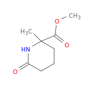 2-Piperidinecarboxylic acid, 2-methyl-6-oxo-, methyl ester