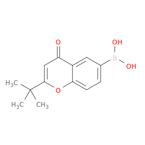 Boronic acid, B-[2-(1,1-dimethylethyl)-4-oxo-4H-1-benzopyran-6-yl]-