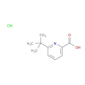 2-吡啶羧酸,6-(1,1-二甲基乙基)-,盐酸盐(1：1)