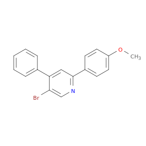 5-溴-2-(4-甲氧基苯基)-4-苯基吡啶