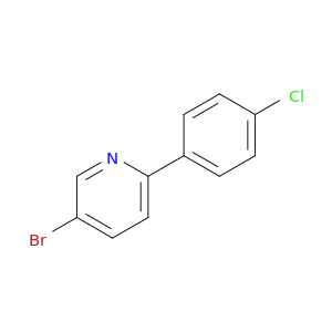 Pyridine, 5-bromo-2-(4-chlorophenyl)-