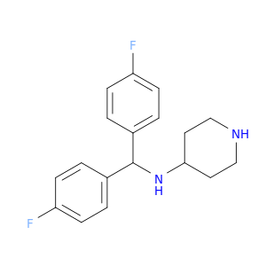 4-Piperidinamine, N-[bis(4-fluorophenyl)methyl]-