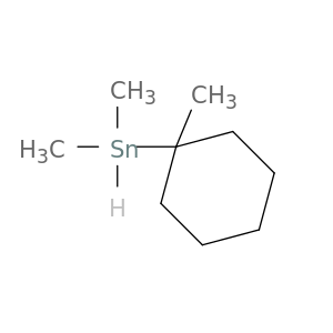 Stannane, dimethyl(1-methylcyclohexyl)-