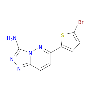 1,2,4-Triazolo[4,3-b]pyridazin-3-amine, 6-(5-bromo-2-thienyl)-