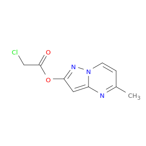 Acetic acid, chloro-, 5-methylpyrazolo[1,5-a]pyrimidin-2-yl ester