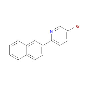 Pyridine, 5-bromo-2-(2-naphthalenyl)-