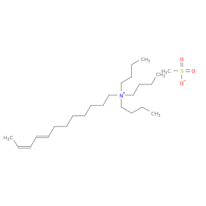 8,10-十二烷基酰胺-1-氨基,N,N,N-Tributyl-,(E,E)-,甲磺酸盐