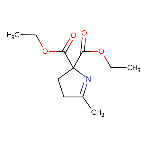 2H-Pyrrole-2,2-dicarboxylic acid, 3,4-dihydro-5-methyl-, diethyl ester