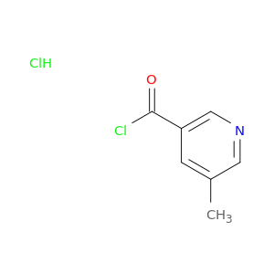 3-Pyridinecarbonylchloride, 5-methyl-, hydrochloride (1:1)