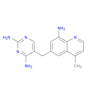 2,4-Pyrimidinediamine, 5-[(8-amino-4-methyl-6-quinolinyl)methyl]-