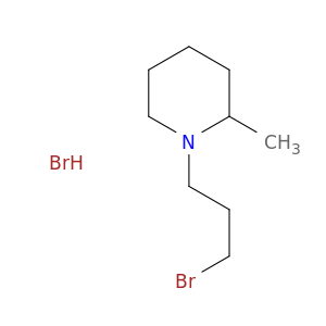 Piperidine, 1-(3-bromopropyl)-2-methyl-, hydrobromide
