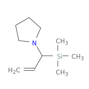 Pyrrolidine, 1-[1-(trimethylsilyl)-2-propenyl]-