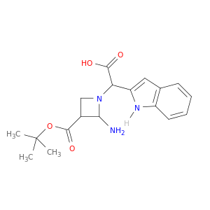 2-(3-((tert-Butoxycarbonyl)amino)azetidin-1-yl)-2-(1H-indol-2-yl)acetic acid