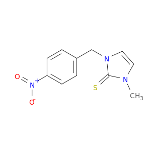 2H-Imidazole-2-thione, 1,3-dihydro-1-methyl-3-[(4-nitrophenyl)methyl]-