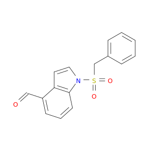 1-(Benzylsulfonyl)-1H-indole-4-carbaldehyde
