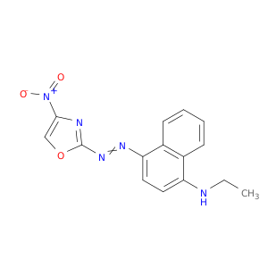 1-Naphthalenamine, N-ethyl-4-[(4-nitro-2-oxazolyl)azo]-