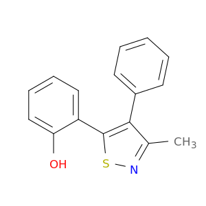 Phenol, 2-(3-methyl-4-phenyl-5-isothiazolyl)-