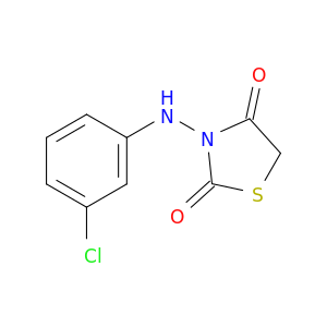 2,4-Thiazolidinedione, 3-[(3-chlorophenyl)amino]-