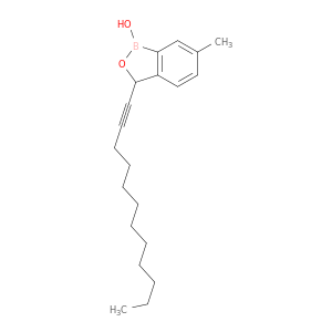 2,1-Benzoxaborole, 3-(1-dodecynyl)-1,3-dihydro-1-hydroxy-6-methyl-