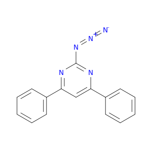 Pyrimidine, 2-azido-4,6-diphenyl-