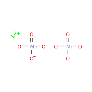 Permanganic acid(HMnO4), strontium salt (8CI,9CI)