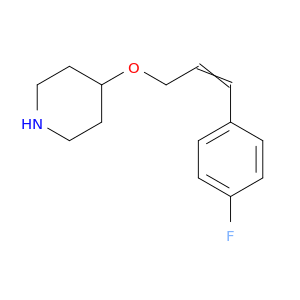 Piperidine, 4-[[3-(4-fluorophenyl)-2-propenyl]oxy]-