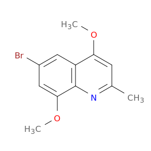 Quinoline, 6-bromo-4,8-dimethoxy-2-methyl-