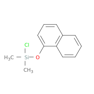Silane, chlorodimethyl(1-naphthalenyloxy)-
