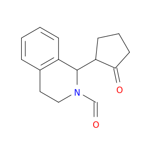 2(1H)-Isoquinolinecarboxaldehyde, 3,4-dihydro-1-(2-oxocyclopentyl)-