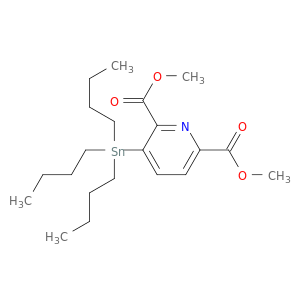 2,6-Pyridinedicarboxylic acid, 3-(tributylstannyl)-, dimethyl ester