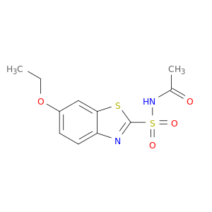 Acetamide, N-[(6-ethoxy-2-benzothiazolyl)sulfonyl]-