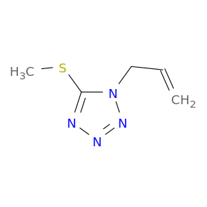 1H-Tetrazole, 5-(methylthio)-1-(2-propenyl)-