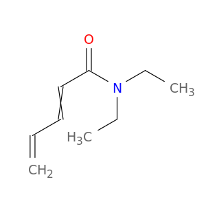 2,4-Pentadienamide, N,N-diethyl-