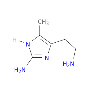 1H-Imidazole-5-ethanamine,2-amino-4-methyl-