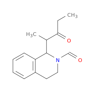 2(1H)-Isoquinolinecarboxaldehyde, 3,4-dihydro-1-(1-methyl-2-oxobutyl)-