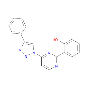 Phenol, 2-[4-(4-phenyl-1H-1,2,3-triazol-1-yl)-2-pyrimidinyl]-