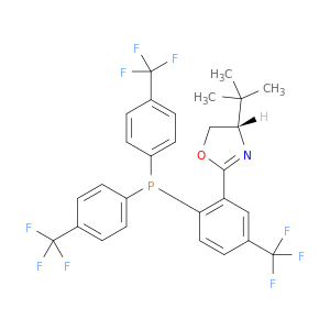 (4S)-2-[2-[双[4-(三氟甲基)苯基]膦]-5-(三氟甲基)苯基]-4-叔丁基-4,5-二氢恶唑