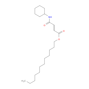 2-Butenoic acid, 4-(cyclohexylamino)-4-oxo-, dodecyl ester, (E)-