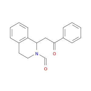 2(1H)-Isoquinolinecarboxaldehyde, 3,4-dihydro-1-(2-oxo-2-phenylethyl)-