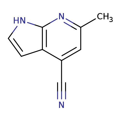 6-Methyl-1H-pyrrolo[2,3-b]pyridine-4-carbonitrile